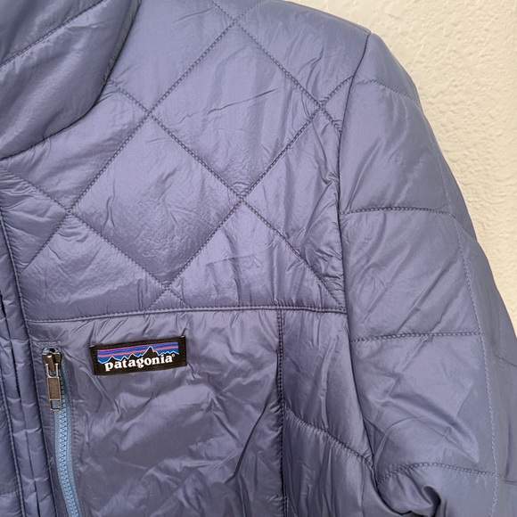 Patagonia Radalie Jacket Women's Large Blue Insulated Long Quilted Outdoor - Picture 4 of 16